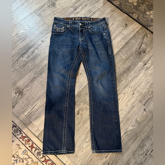 Men’s rock revival jeans 32 - Picture 1 of 11